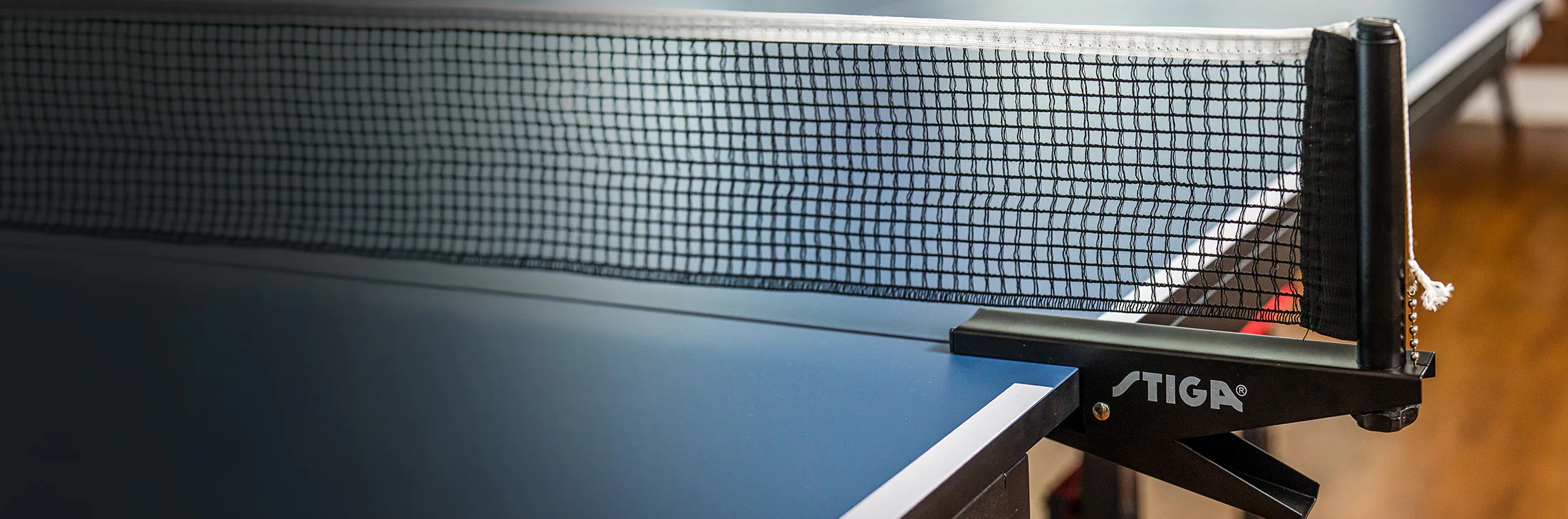 close up of ping pong net